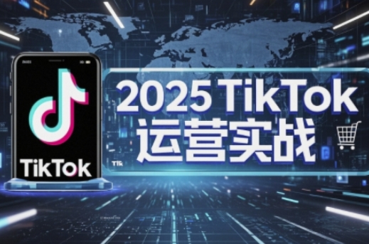 2025TikTok电商运营，掌握TikTok店铺运营核心技巧，实现低成本高转化-余宽网创