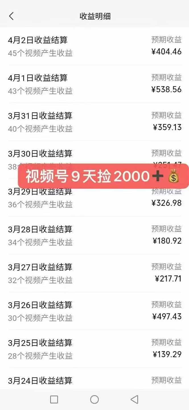 图片[6]-全新托管躺赚项目，微信视频号公众号托管代运营，每天五分钟，收益大几百-余宽网创