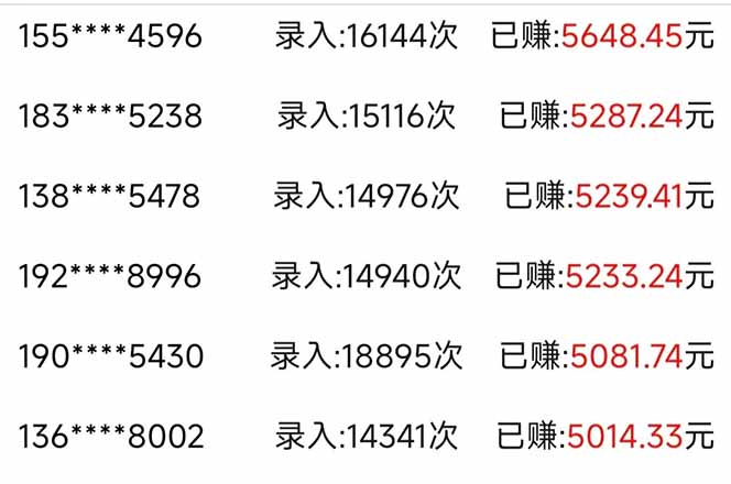 图片[2]-信息录入，几秒一单，只需一部手机，小白轻松上手，日入500＋-余宽网创