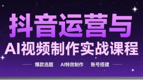 高姐·AI+运营玩转抖音-站源网