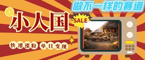 DeepSeek+绘图+视频制作小人国微观视频，小白轻轻松松上手，条条爆款，条条变现，单日就能收益-站源网