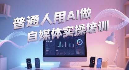 普通一个人用AI做自媒体，助你轻松开启AI自媒体创作之路-站源网