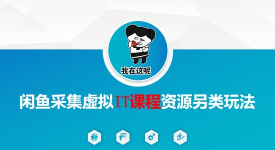 闲鱼采集虚拟IT课程资源另类玩法，干货满满引流获客-私域-网赚项目-副业赚钱-互联网创业-资源整合星途社