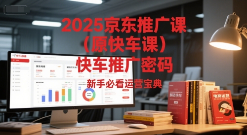 2025京东推广课(原快车课)解锁京东快车推广密码，新手必看运营宝典-站源网