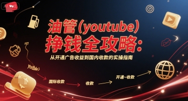 油管(youtube)挣钱全攻略：从开通广告收益到国内收款的实操指南-梵摄网创