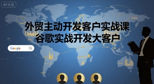 外贸主动开发客户实战课，谷歌实战开发大客户-佐思源码网下载-网站源码与App源码分享