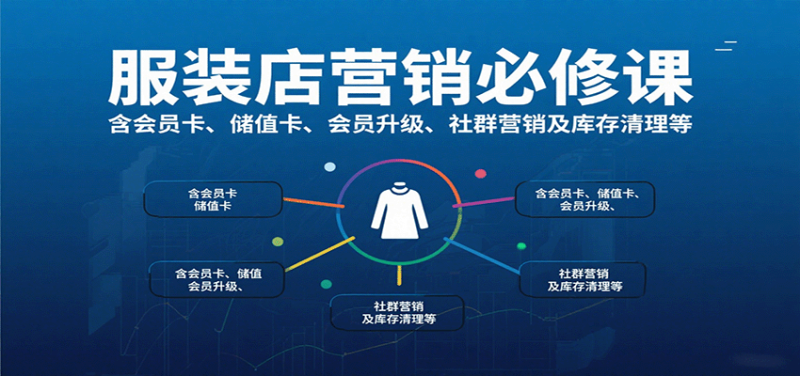 服装店营销必修课:含会员卡、储值卡、会员升级、社群营销及库存清理等-余宽网创