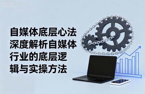 自媒体底层心法，深度解析自媒体行业的底层逻辑与实操方法-余宽网创