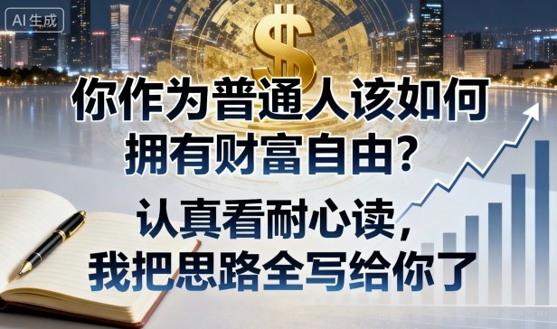付费文章：你作为普通人该如何拥有财富自由？认真看耐心读，我把思路全写给你了-佐思资源网下载-专注于互联网平台分享平台