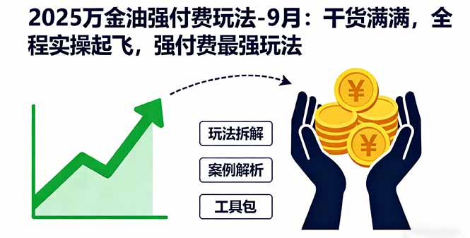 2025万金油强付费玩法-9月：干货满满，全程实操起飞，强付费最强玩法-佐思资源网下载-专注于互联网平台分享平台