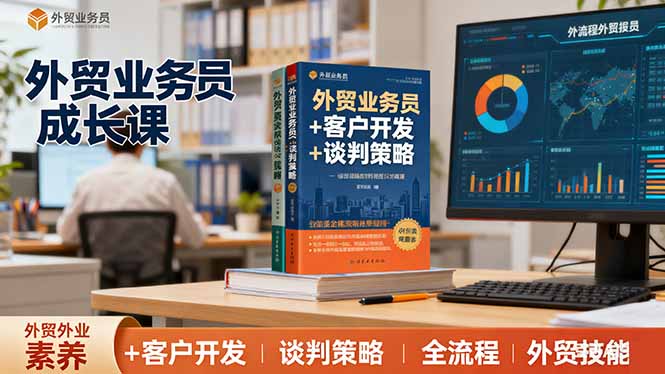 外贸业务员成长课：职业素养+客户开发+谈判策略、掌握全流程外贸技能-佐思资源网下载-专注于互联网平台分享平台