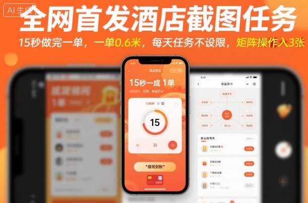 全网首发酒店截图任务，15秒做完一单，一单0.6米，每天任务不设限，矩阵操作日入3张【揭秘】-佐思资源网下载-专注于互联网平台分享平台