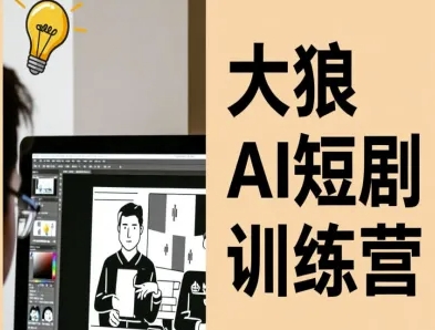 大狼AI短剧训练营-短剧课程(更新中)-佐思资源网下载-专注于互联网平台分享平台