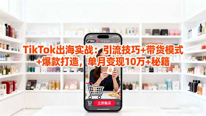 「TikTok出海实战」引流技巧+带货模式+爆款打造，单月变现10万+秘籍-佐思资源网下载-专注于互联网平台分享平台