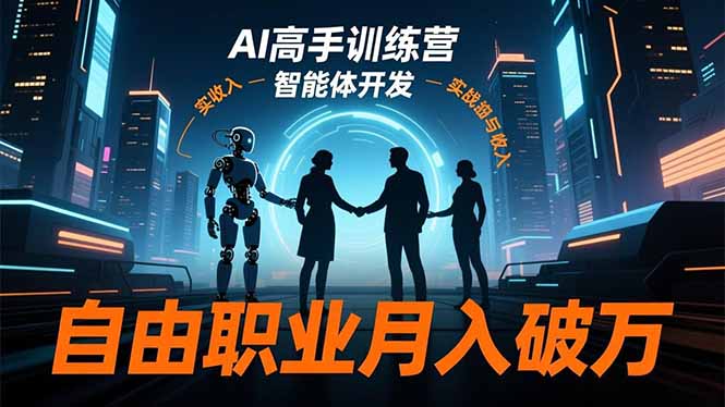 AI高手训练营3.0，ChatGPT，Midjourney，智能体开发，自由职业月入破万-白蛇网赚-佐思资源网下载-专注于互联网平台分享平台