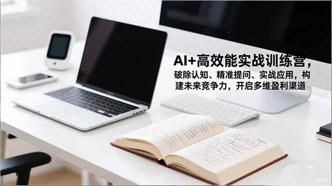 AI+高效能实战训练营，破除认知、精准提问、实战应用，构建未来竞争力，开启多维盈利渠道-白蛇网赚-佐思资源网下载-专注于互联网平台分享平台