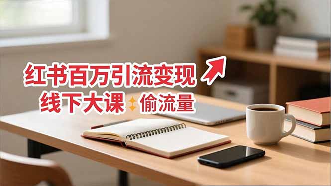 小红书百万引流变现-11月线下大课：分享从0到百万引流路径，手把手教偷流量、拿结果-白蛇网赚-佐思资源网下载-专注于互联网平台分享平台