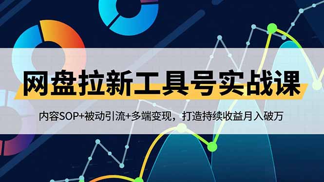 网盘拉新工具号实战课，内容SOP+被动引流+多端变现，打造持续收益月入破万-白蛇网赚-佐思资源网下载-专注于互联网平台分享平台