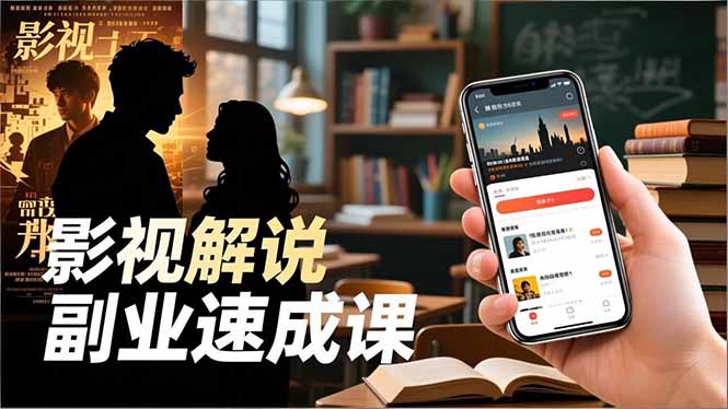 Tk影视解说副业速成课，软件安装、全流程实操、爆款预设，新手两周变现-白蛇网赚-佐思资源网下载-专注于互联网平台分享平台