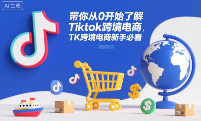带你从0开始了解Tiktok跨境电商,TK跨境电商新手必看-白蛇网赚-余宽网创