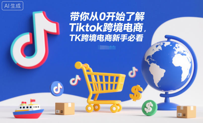 带你从0开始了解Tiktok跨境电商，TK跨境电商新手必看-白蛇网赚-佐思资源网下载-专注于互联网平台分享平台