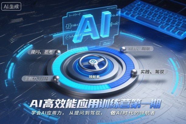AI高效能应用训练营第一期，学会AI应用力，从提问到驾驭，做AI时代的领航者(更新)-白蛇网赚-余宽网创