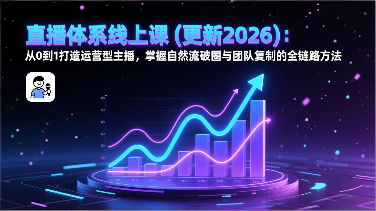 直播体系线上课(更新2026-白蛇网赚-余宽网创