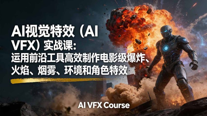 AI视觉特效(AI VFX-白蛇网赚-余宽网创