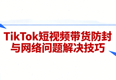 老谭·TikTok短视频带货实拍课程-白蛇网赚-余宽网创
