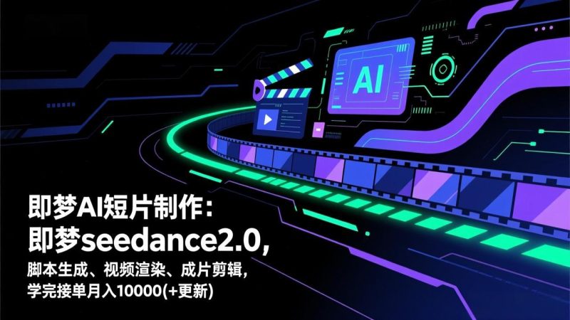 即梦AI短片制作(更新-白蛇网赚-余宽网创