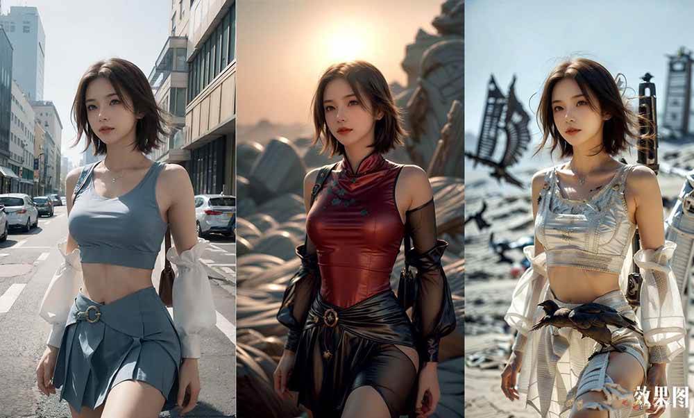 （18268期）ComfyUI人像写真摄影工作流：本地一键部署，换装换场景换脸全搞定，影楼效率翻倍-余宽网创