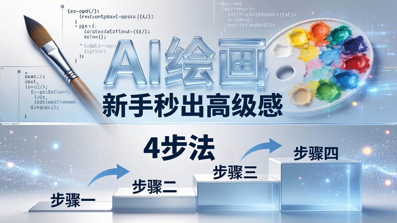 （18225期）AI绘画入门别再硬磕了！即梦4步法：万能提示词公式+BRTR框架，新手秒出高级感-余宽网创