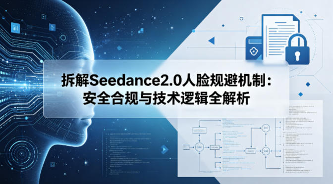 拆解Seedance2.0人脸规避机制：安全合规与技术逻辑全解析-余宽网创